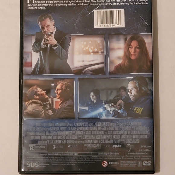 Memory DVD starring Liam Neeson - Picture 2 of 2
